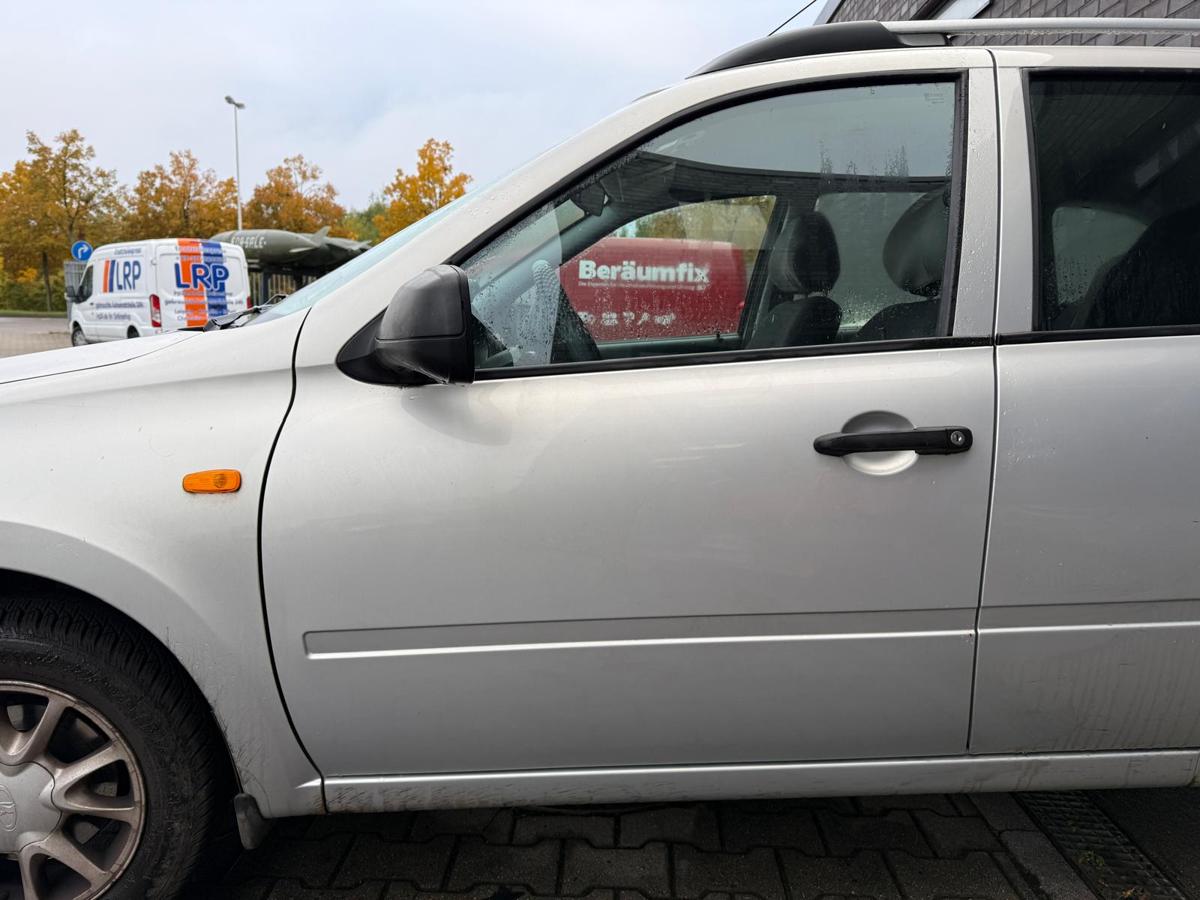 Lada Kalina 2 original Tür vorn links silber Rohbau BJ15